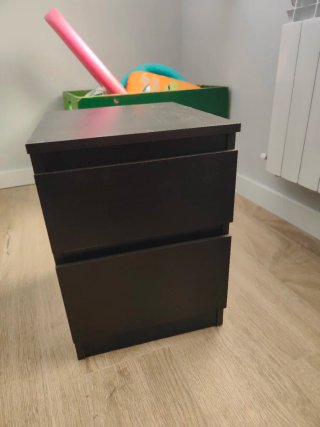 Mesilla MALM IKEA Negra (wengué)