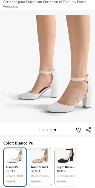 Zapatos de Novia DREAM PAIRS Blancos
