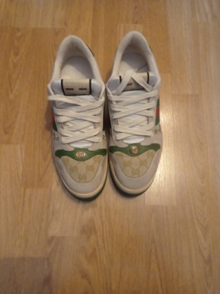 Zapatillas Gucci Talla 45 Beige/Verde