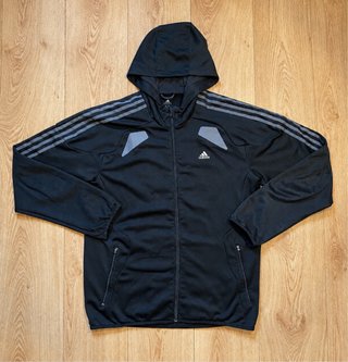 Chaqueta Adidas con capucha Talla M Y2K Vintage