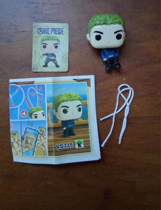 Funko Pop Kinder Joy Zoro One Piece