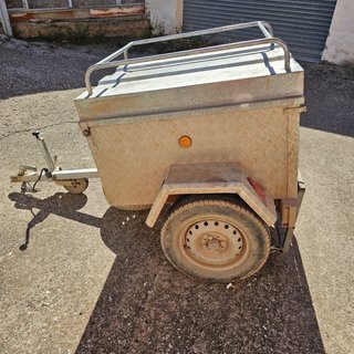 Remolque transporte perros