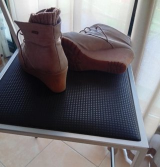 Botines Mustang Talla 41 Marrones Color cámel