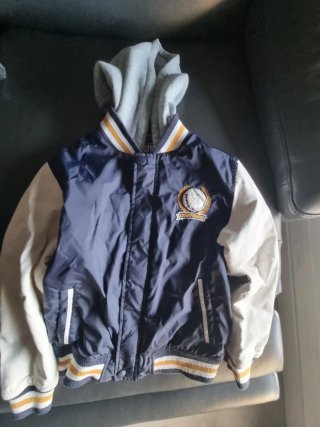 Cazadora Beisbolera Niño 8-10 Años