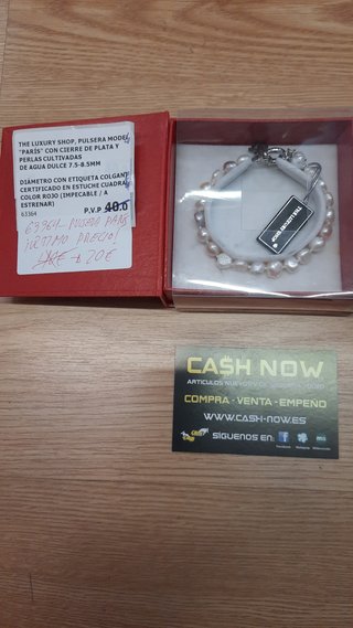 THE LUXURY SHOP, PULSERA MODELO "PARÍS" EN ESTUCHE