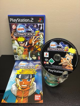 Naruto Ultimate Ninja 1 + 2 PS2 completi