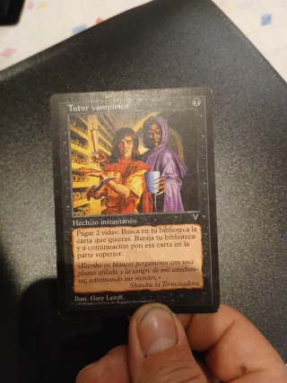 Carta Magic MTG Tutor Vampírico (Visions)
