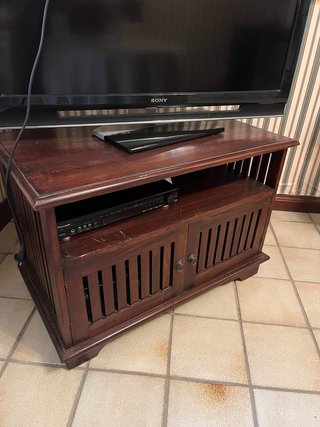 Mueble TV auxiliar madera