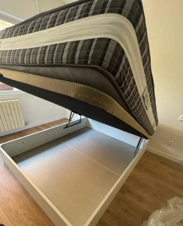 Letto a soppalco con materassi