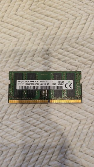 16GB SK hynix DDR4 2666MHz SODIMM RAM