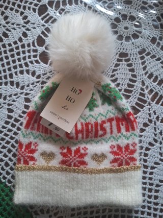 Gorro de Navidad para niño (2-4 años)