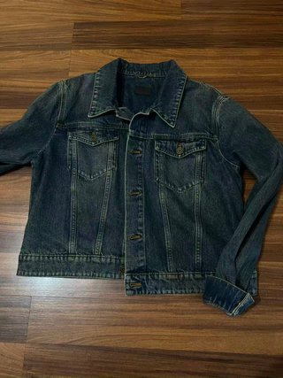 Chaqueta Vaquera Vintage Lavado Oscuro