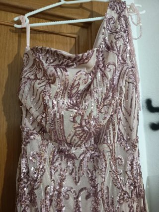 Vestido de Fiesta con Lentejuelas
