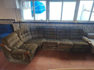 Sofá modular vintage chaise longue