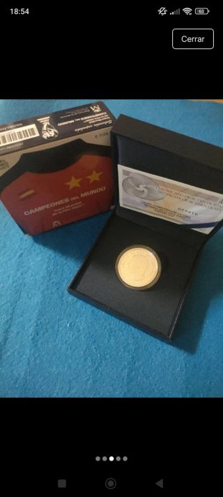 Moneda Plata Campeones Mundial Ideal para regalar