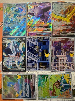 Lotto carte Pokemon Sir Full Art Ir Ita Gx