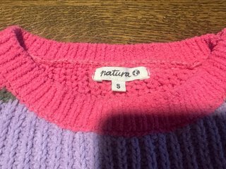 Jersey de Rayas Natura Talla S