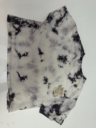 Camiseta Manga Corta Estampado Manchas