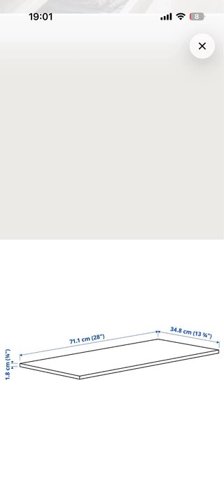Scaffaleria KOMPLEMENT bianca 35 × 75 cm – IKEA PAX