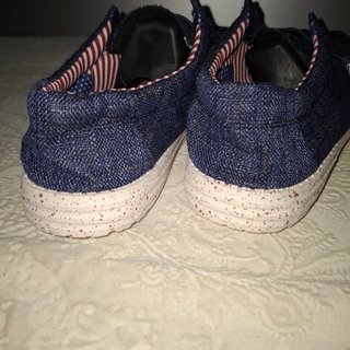 T43 Zapatillas Hey Dude Azules