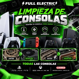 Limpieza Consolas