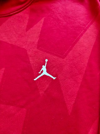 Sudadera con capucha Jordan roja