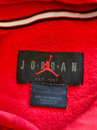 Sudadera con capucha Jordan roja