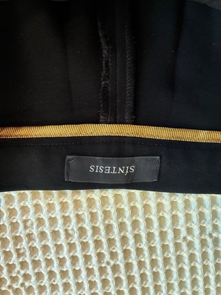 Conjunto Morgan Pantalón y Chaqueta Negro