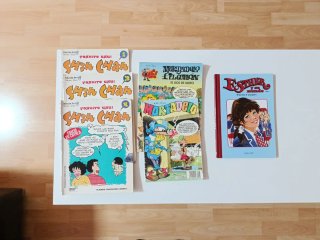 Comics shin-chan, Mortadelo y Esther