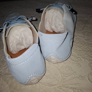T39 Zapatillas Deportivas Blancas y Azules