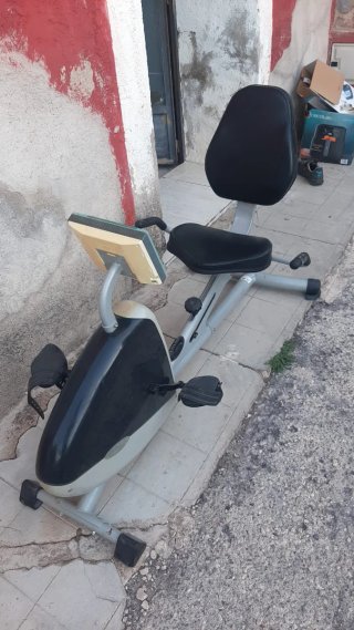 Bicicleta Estática Reclinada