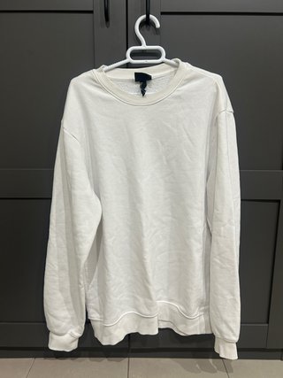 Sudadera H&M Relaxed Fit Blanca