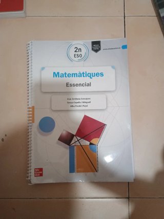 Matemàtiques, 2n ESO, Essencial