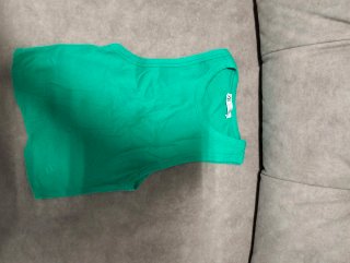 Top Zara verde talla XS