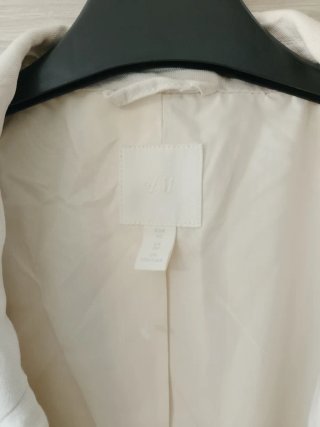 Blazer oversize lino H&M T.50 Nuevo
