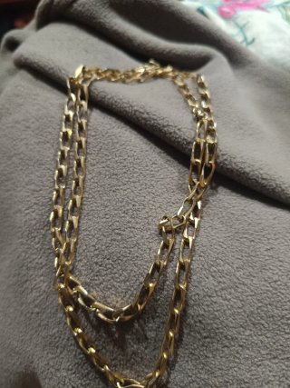 Cadena chapada oro