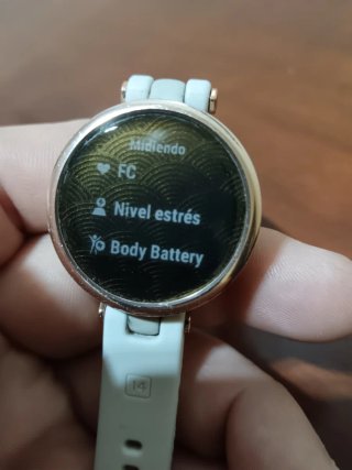 Garmin Lily Sport - Oro y Blanco