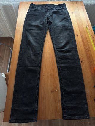 Pantalón vaquero Zara negro T.38