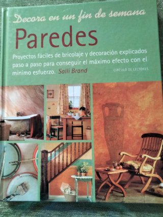 Libro. Decora en un fin de semana. Paredes