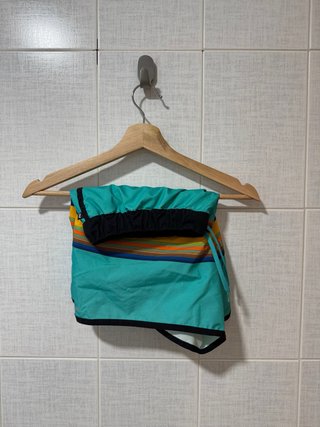 Bañador corto rayas