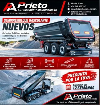 Semirremolque Basculante Nuevo