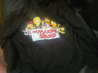 Sudadera Negra The Máximo Squad