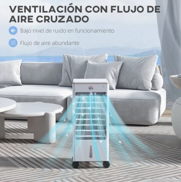 Enfriador de Aire 3 en 1 Blanco