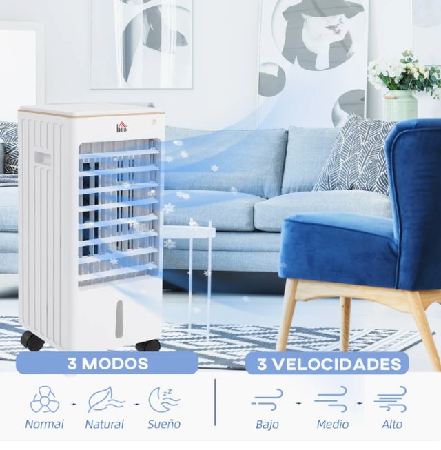 Enfriador de Aire 3 en 1 Blanco