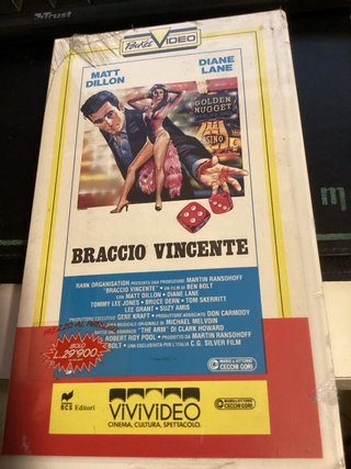VHS Braccio Vincente - Matt Dillon, Diane Lane