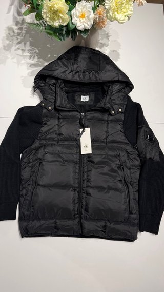 Chaqueta Cardigan CP Company Negra