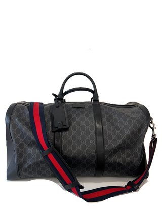 Bolso de viaje Gucci Boston GG Supreme