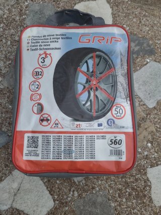 Fundas de nieve textil. GRIP