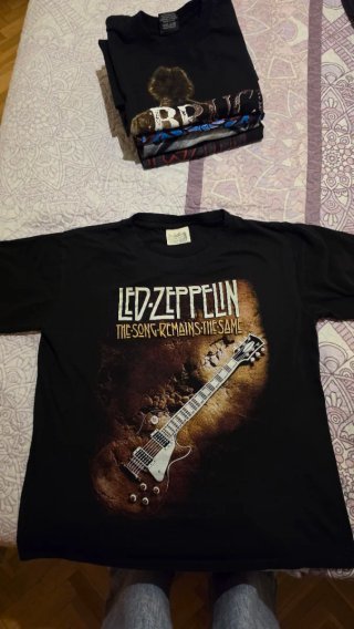 Pack 9 Camisetas de Rock