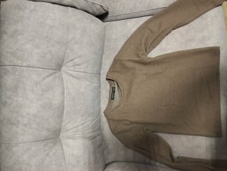 Jersey Stradivarius Marrón Talla S